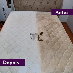 Colchão limpo e cheiroso